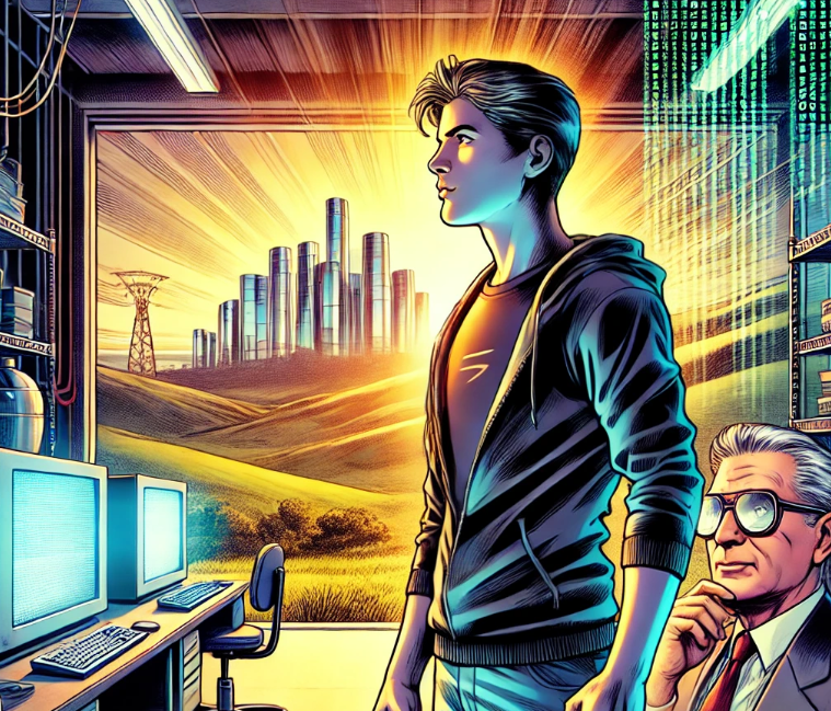 The Humble Origins of Mighty Google illustration .